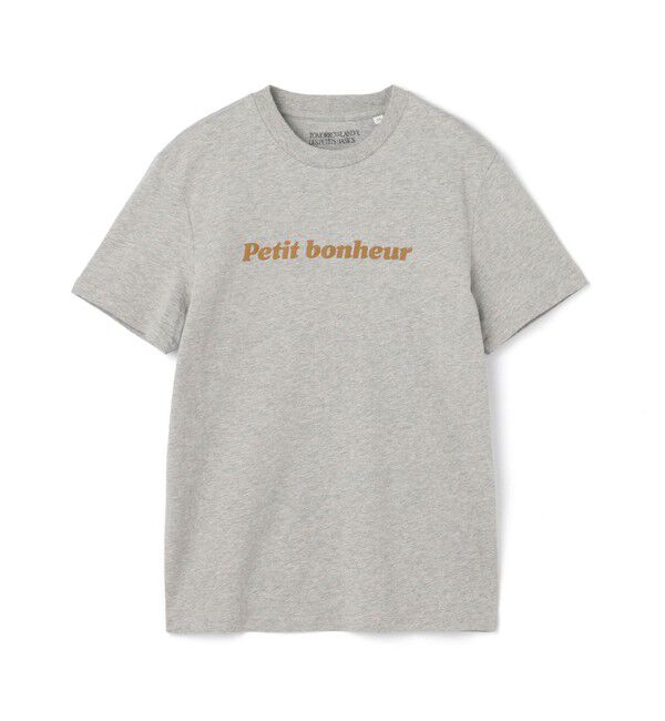 TOMORROWLAND BUYING WEAR「Les Petits Basics Small happiness ハーフスリーブプルオーバー」|Tシャツ・カットソー|14 グレー系