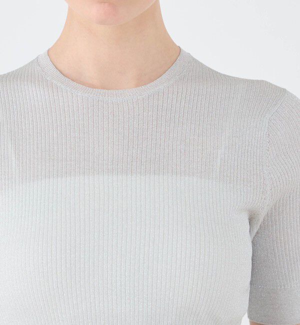 Ballsey「マーセライズドコットン クルーネックプルオーバー」|ニット・セーター|