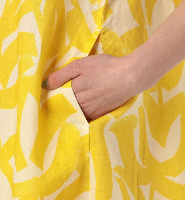 TOMORROWLAND GOODS「WRITEWELL　プリントドレス」|ワンピース|