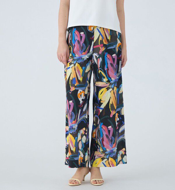 Ballsey「クルールフラワープリント ワイドパンツ」|その他|