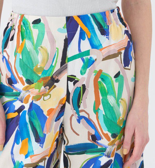 Ballsey「クルールフラワープリント ワイドパンツ」|その他|