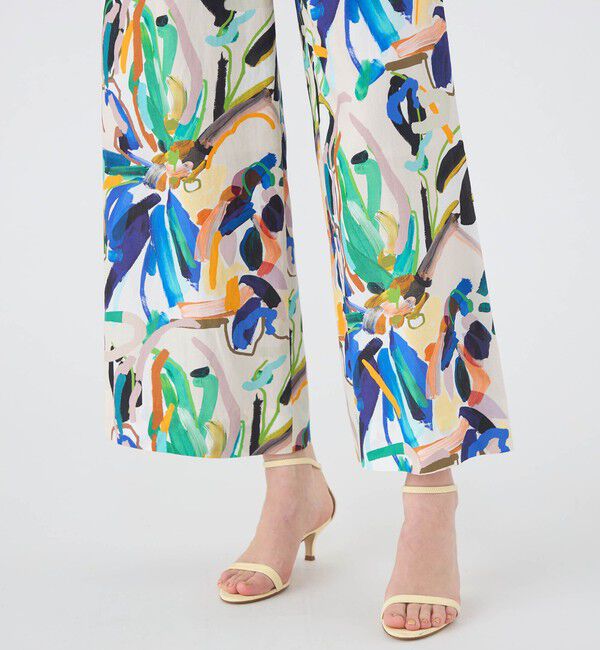 Ballsey「クルールフラワープリント ワイドパンツ」|その他|