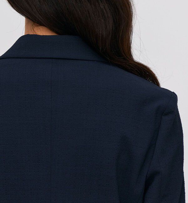 BACCA「シアサッカー ダブルジャケット」|テーラードジャケット|