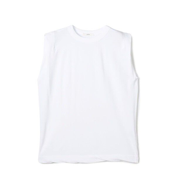TOMORROWLAND BUYING WEAR「ATON TANK ノースリーブプルオーバー」|Tシャツ・カットソー|11 ホワイト