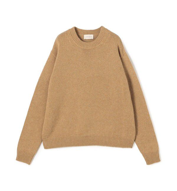 TOMORROWLAND BUYING WEAR「Alexandra Golovanoff BETTINA クルーネックニット」|ニット・セーター|45 キャメル