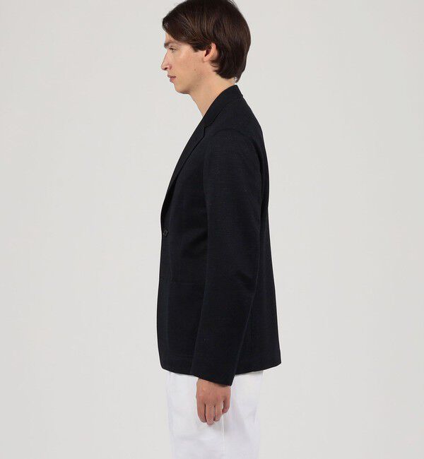 TOMORROWLAND MENS「ラミーポリエステル シングルブレステッド 2Bジャケット」|テーラードジャケット|