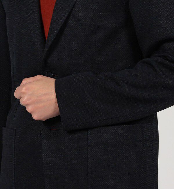 TOMORROWLAND MENS「ラミーポリエステル シングルブレステッド 2Bジャケット」|テーラードジャケット|