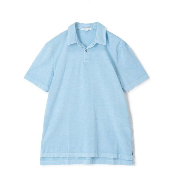 JAMES PERSE「ベーシック ポロシャツ MSX3337」|ポロシャツ|63 ライトブルー