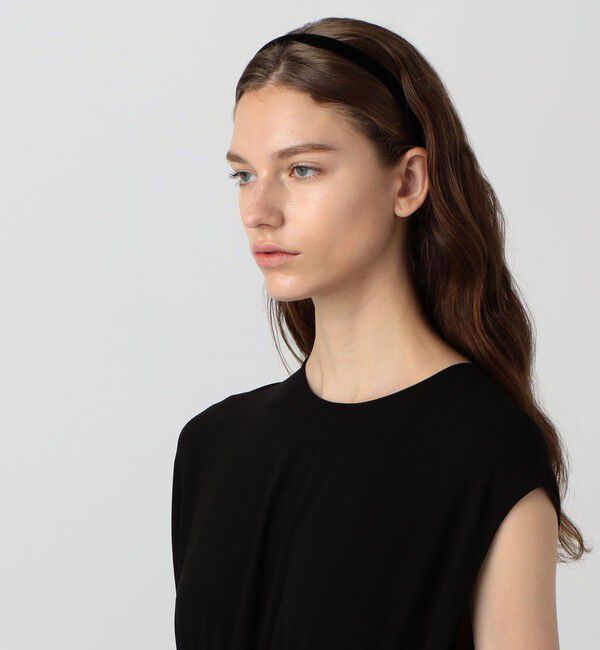 TOMORROWLAND GOODS「ALEXANDRE DE PARIS ベロアカチューシャ」|カチューシャ|