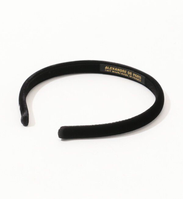 TOMORROWLAND GOODS「ALEXANDRE DE PARIS ベロアカチューシャ」|カチューシャ|