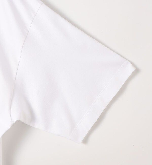 CABaN「CABaN スビンコットン FLOWERSモチーフTシャツ 」|Tシャツ・カットソー|