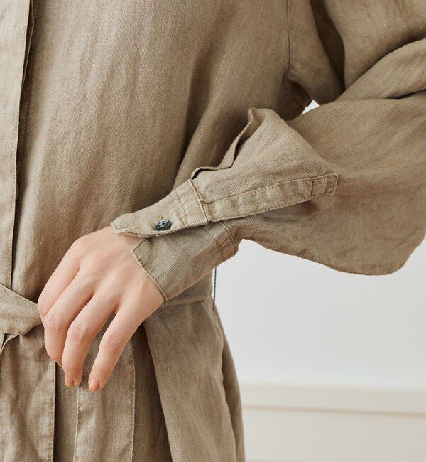 JAMES PERSE「ライトウェイトリネン シャツワンピース WKO6965」|ワンピース|