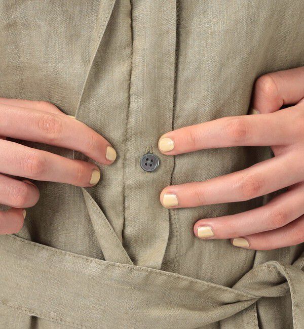 JAMES PERSE「ライトウェイトリネン シャツワンピース WKO6965」|ワンピース|