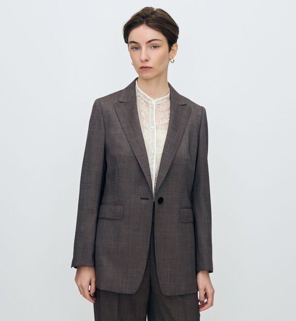 TOMORROWLAND collection「ウーステッドカルゼ 1Bテーラードジャケット」|テーラードジャケット|