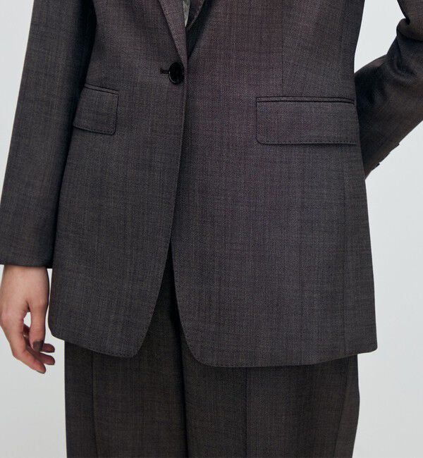 TOMORROWLAND collection「ウーステッドカルゼ 1Bテーラードジャケット」|テーラードジャケット|