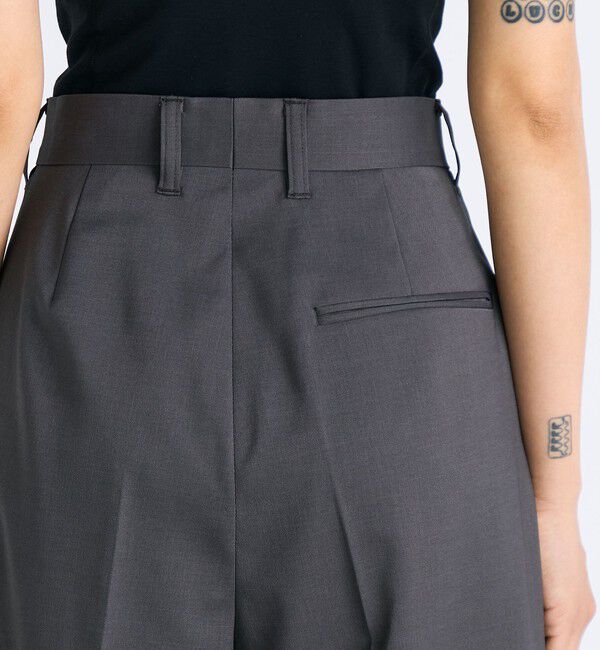 Edition「ウールライク スラックス」|スラックス|