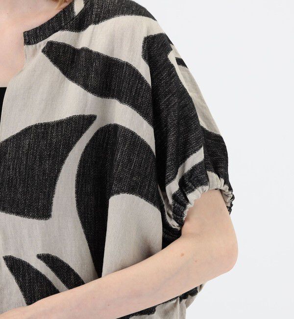 TOMORROWLAND GOODS「HAVERSACK リネンジャカード ワンピース」|ワンピース|