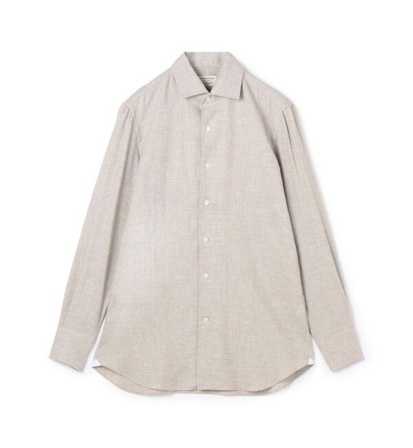 TOMORROWLAND BUYING WEAR「【別注】Maria Santangelo MARCELLO  コットンウール ワンピースカラーシャツ」|シャツ・ブラウス|11 ライトベージュ