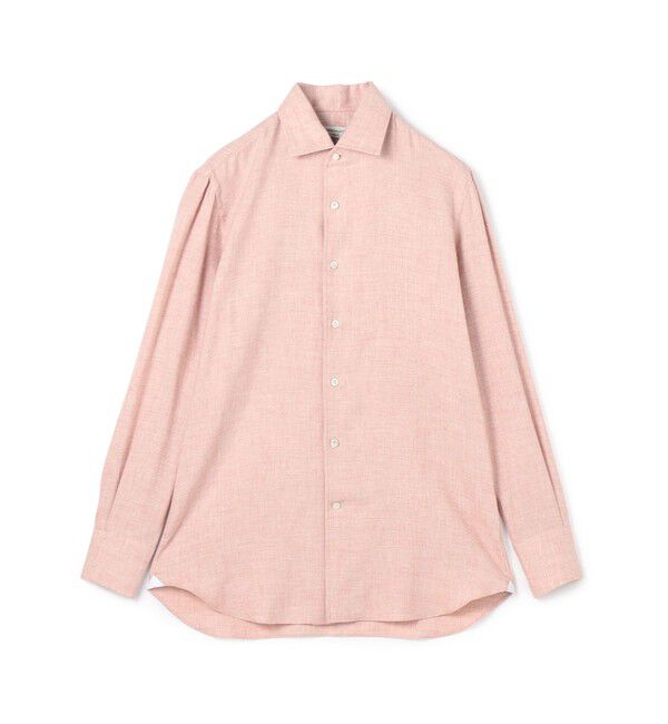 TOMORROWLAND BUYING WEAR「【別注】Maria Santangelo MARCELLO  コットンウール ワンピースカラーシャツ」|シャツ・ブラウス|47 ピンク