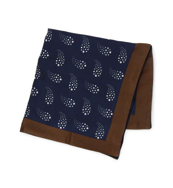 TOMORROWLAND GOODS「REGAGLIA シルクスカーフ」|その他|66 ブルー系