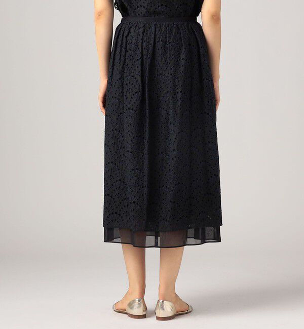 TOMORROWLAND collection「ピーコックエンブロイダリー コクーンスカート」|スカート|