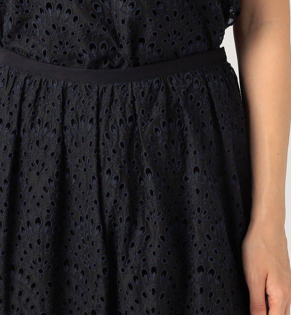 TOMORROWLAND collection「ピーコックエンブロイダリー コクーンスカート」|スカート|