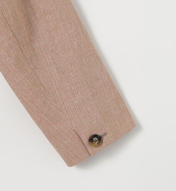 CABaN「コットンリネンスラブ 4ポケットカバーオールジャケット」|テーラードジャケット|