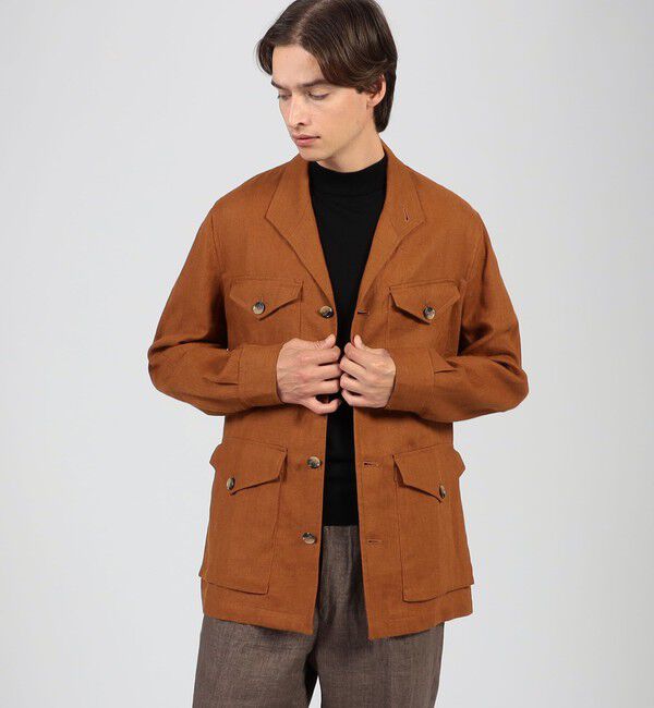 TOMORROWLAND BUYING WEAR「Justo Gimeno TEBA JAKCKET リネンジャケット」|テーラードジャケット|