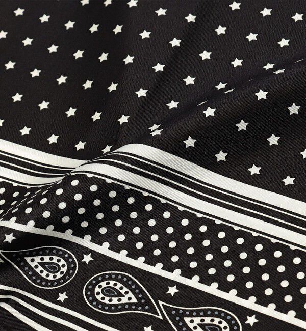 TOMORROWLAND GOODS「TOMORROWLAND シルクバンダナ柄スカーフ」|バンダナ・スカーフ|