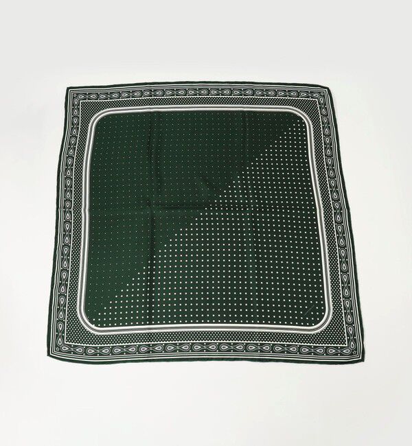 TOMORROWLAND GOODS「TOMORROWLAND シルクバンダナ柄スカーフ」|バンダナ・スカーフ|