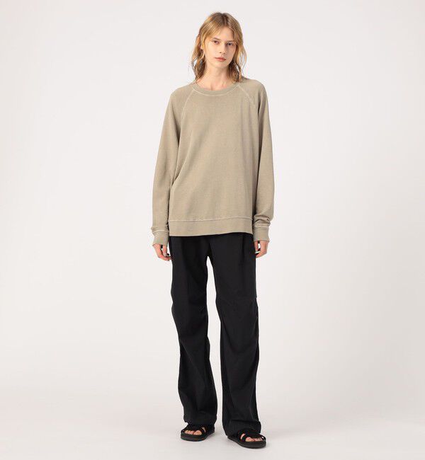 JAMES PERSE「バックパイルスエット ラグランスリーブプルオーバー WXA3657」|スウェット・ジャージ|