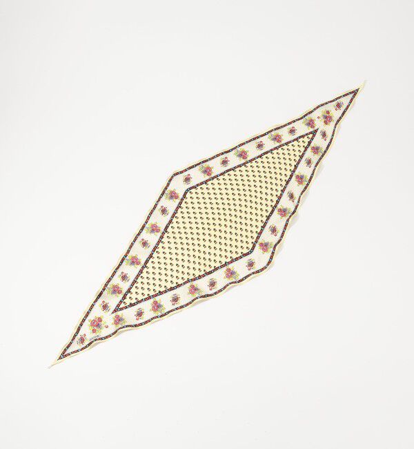 SOULEIADO「SOULEIAO シルクプリント スカーフ」|バンダナ・スカーフ|