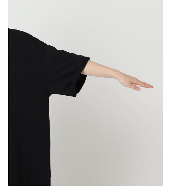  「KEY NECK COTTON DRESS：ワンピース」|ワンピース|