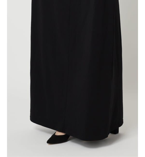  「KEY NECK COTTON DRESS：ワンピース」|ワンピース|