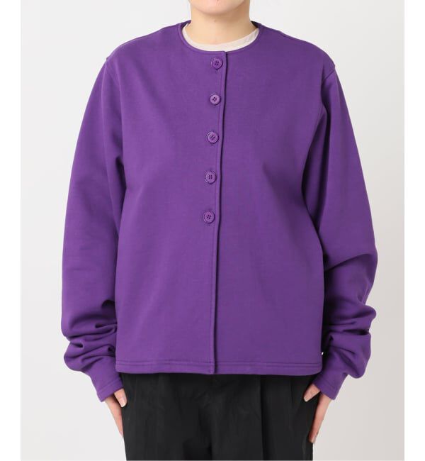  「《予約》SWEAT CARDIGAN：スウェット」|カーディガン|