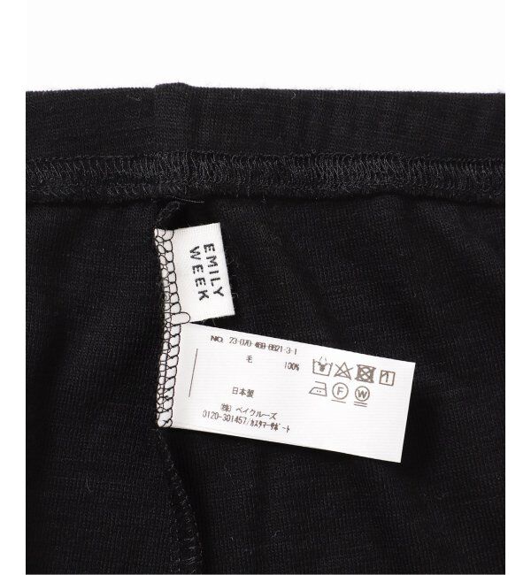 EMILYWEEK「SUPER120S WOOL レギンス」|レギンス・スパッツ|