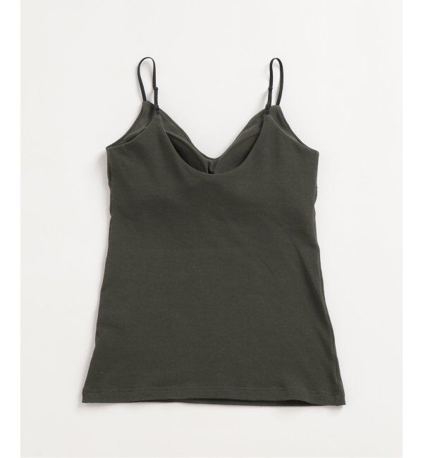 EMILYWEEK「【RESET】オーガニックコットン混 ブラキャミソール（グレー、グリーン）」|インナー|