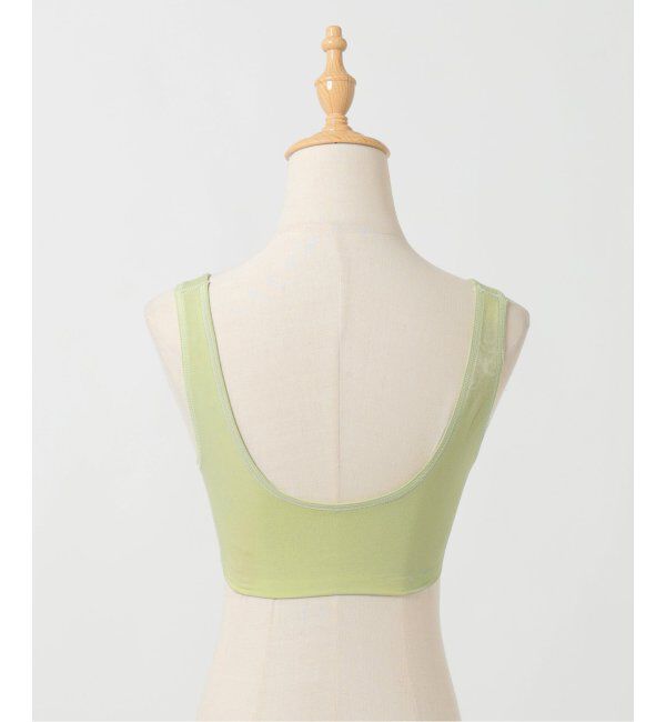 EMILYWEEK「【NEUTRAL】オーガニックコットン混カバレッジブラ（グリーン、パープル）」|インナー|