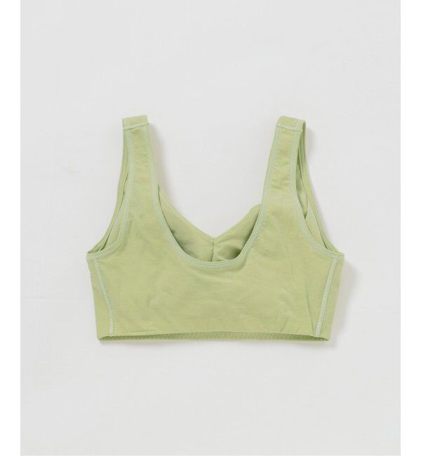 EMILYWEEK「【NEUTRAL】オーガニックコットン混カバレッジブラ（グリーン、パープル）」|インナー|