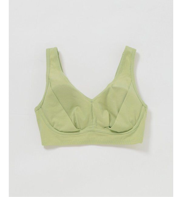 EMILYWEEK「【NEUTRAL】オーガニックコットン混カバレッジブラ（グリーン、パープル）」|インナー|