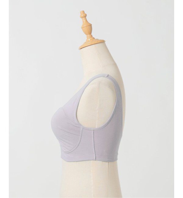 EMILYWEEK「【NEUTRAL】オーガニックコットン混カバレッジブラ（グリーン、パープル）」|インナー|