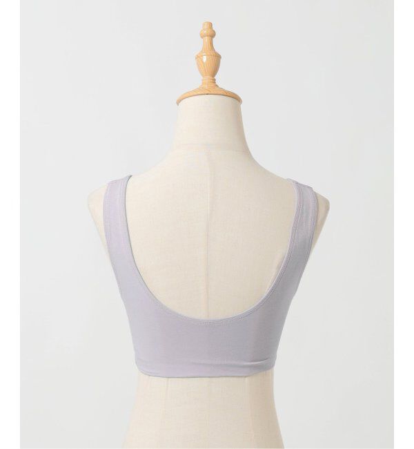 EMILYWEEK「【NEUTRAL】オーガニックコットン混カバレッジブラ（グリーン、パープル）」|インナー|