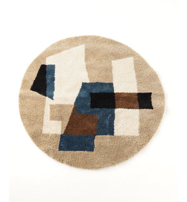 journal standard Furniture「GEOMETRIC RUG ROUND 140　ジオメトリックラグ」|その他|