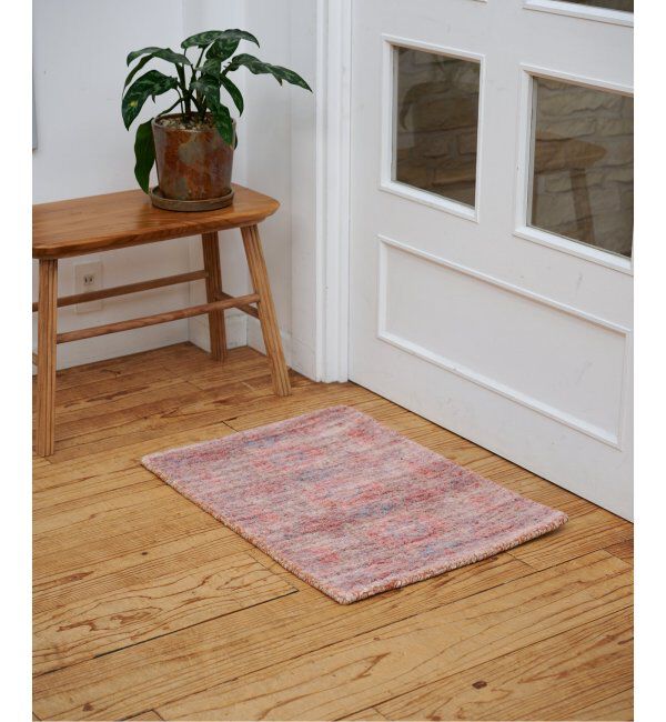 journal standard Furniture「ROSSMOYNE RUG  50X70　ロスモイン ラグ」|その他|ピンク