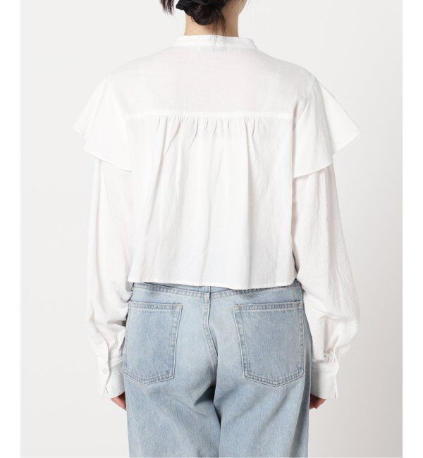 JOINT WORKS「【COMMRE/コムル】ヴィンテージライク クロップドブラウス」|シャツ・ブラウス|