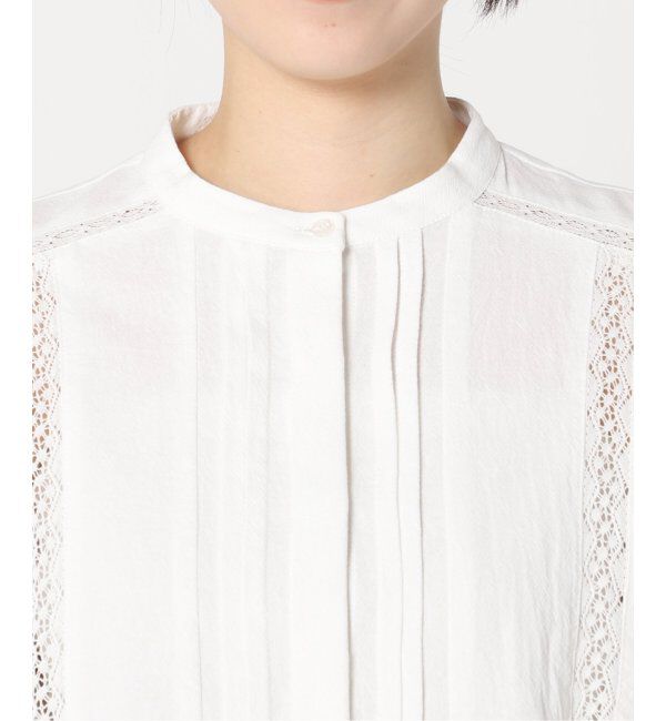 JOINT WORKS「【COMMRE/コムル】ヴィンテージライク クロップドブラウス」|シャツ・ブラウス|