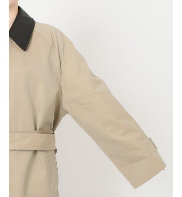 Plage「R&rsquo;IAM レザーカラーTRENCH コート」|トレンチコート|