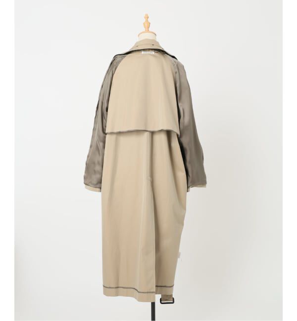 Plage「R&rsquo;IAM レザーカラーTRENCH コート」|トレンチコート|