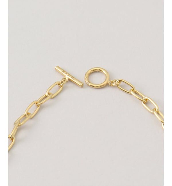 Plage「MARIHA / マリハ Silent Rain NECKLACE LONG OVALCHA ネックレス」|ネックレス|