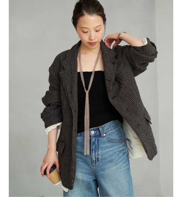 Plage「JANE SMITH / ジェーンスミス WASHABLE BRITISH WOOL TAILOR ジャケット」|テーラードジャケット|